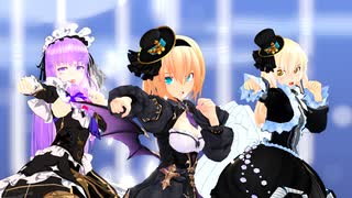 【東方MMD】魔法使い３人でレーザービーム(Perfume)