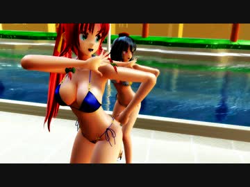 【東方MMD】美鈴と射命丸でKiller Lady
