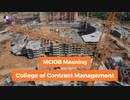 MCIOB Meaning