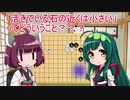 【VOICEROID解説】ずん子ときりたんの中級布石講座１【囲碁】