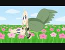 風向きを調べるあかり草