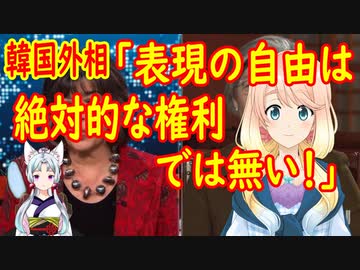 【韓国の反応】韓国の姜京和長官「表現の自由、絶対的な権利ではない」【世界の〇〇にゅーす】