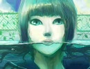 【夏の絵画展】オリジナル絵描いてみた【テーマ:夏と水】