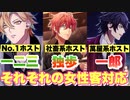 【ヒプマイARB】一二三・独歩・一郎の神ホスト対応　まとめ【プレイ動画】