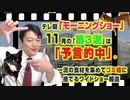 #879 テレ朝「モーニングショー」の「予言的中」が１１月の「第３波」。一流の食材を集めてゴミ箱に捨てる報道｜みやわきチャンネル（仮）#1019Restart879