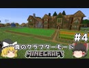 [ゆっくり実況]ヘタレが真のクラフターモードに挑戦#4[マインクラフト][Minecraft]