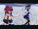 【MMD杯ZERO3】[MMD]　小町、映姫で「Sweet　Magic」