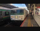 185系B5編成 鎌倉紅葉号 横浜駅6番線入線