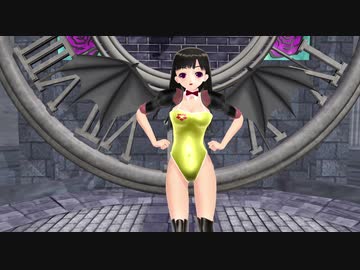 【MMD】 ちち子ちゃん（ア〇さん）に「WAA!!!!」を踊ってもらいました