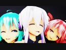 【MMD】ライムライト【テト・ハク・ミク】Tda式改変