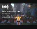 【minecraft x Genshin Impact 】Rapid as Wildfires/疾如猛火 （Liyue Battle bgm 璃月战斗)原神 Genshin