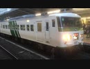 185系C3編成+OM??編成 特急踊り子 横浜駅7番線発車