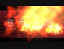 爆破されるマツダ車
