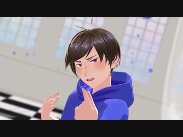 【MMDおそ松さん】Vroid製松野カラ松にシャルルを踊らせる