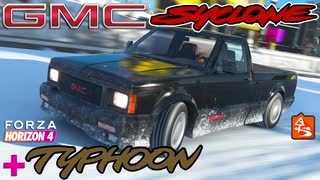 【XB1X】FH4 - GMC Syclone & Typhoon - ティーンスピリット29Y冬