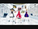 【MMD東方】霊夢・魔理沙・アリスでWAVE