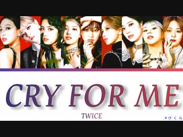 Twice Cry For Me カナルビ 歌詞 日本語字幕 ニコニコ動画