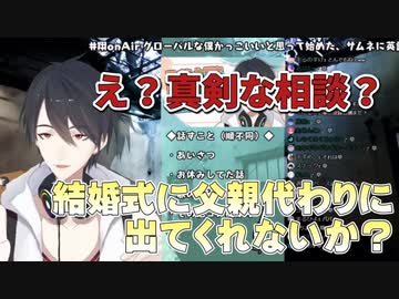 父親代理として結婚式への出席を求められる夢追翔