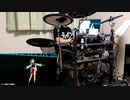 【アイドル部／神楽すず】お誕生日配信の猫猫的宇宙論にドラムをつけてみた【叩いてみた】