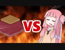 茜ちゃんVSこたつ