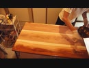 【1Kキッチン】狭いキッチンに男前なテーブル(作業台)を作る【DIY】