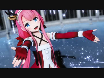 【MMD艦これ】江風（サンタver.）で「スターナイトスノウ」【MMD杯ZERO3】【MMD-PVF7】