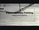 Expert Witness Training