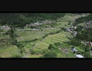 【4Kドローン空撮】絶景！田舎の坂折棚田を綺麗に空撮！DJI Mavic2 Pro 各申請許可済