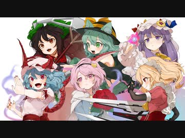 【MMD杯ZERO3参加動画】SF風バトルアクション[東方紅地剣]～決戦、空中艦隊～