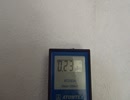 ATOMTEX電源を入れると2.80μSv/ｈ