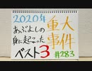 【ラジオ】「2020年あぶよしの身に起こった重大事件ベスト3」の話。 #283