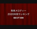 発車メロディー　2020年間ランキング BEST300（300位〜171位）