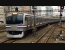 E217系Y-39編成+Y-117編成 千葉駅4番線入線