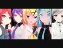 【MMD杯ZERO3参加動画】MMD初心者がちゃっかり参加で【一騎当千】【VOCALOID・UTAU：初音ミク・鏡音リン・雪歌ユフ・重音テト・唄音ウタ】