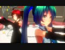 【MMD】初音ミク・重音テトでCALL ME CALL ME