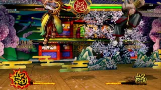 サムライスピリッツ 鈍足覇王丸が真っ二つ！（シリーズ379!)