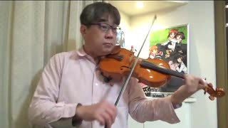 春雨(村下孝蔵)をバイオリンで演奏してみた（採譜チェック）