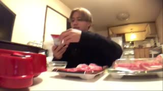2020年12月12日19時44分放送「肉に肉を重ねた欲張りパーリィ放送」＠王子の部屋