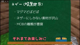 ネットで知り合った友人とMinecraftしたかったけど一人だった【ゆっくり実況】