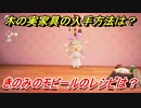 あつまれどうぶつの森　木の実家具の入手方法は！？　きのみのモビール編　レシピを手に入れる方法は？　【あつ森】