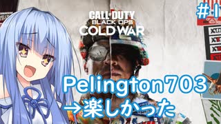 【bocw】#1「Pelington703で適度に凸砂してきた話」