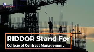RIDDOR Stand For