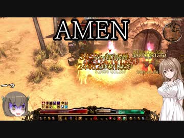 【Grim_Dawn】　ウォーロード　物理メイス盾　第25回【ゆっくり実況】【Cevio実況】