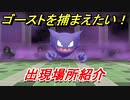 ポケモンピカブイ　ゴーストを捕まえる方法！出現場所紹介！図鑑コンプへの道！　【ポケットモンスター Let's Go! ピカチュウ・イーブイ】