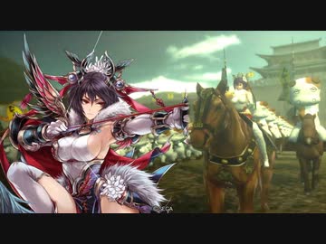 【三国志大戦】鼓舞舞槍王異郭淮【十三陣】