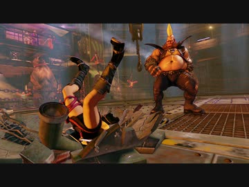 地下闘技場で敗北したライトニング【SFV リョナ】