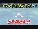 ポケモンピカブイ　パウワウを捕まえる方法！出現場所紹介！図鑑コンプへの道！　【ポケットモンスター Let's Go! ピカチュウ・イーブイ】