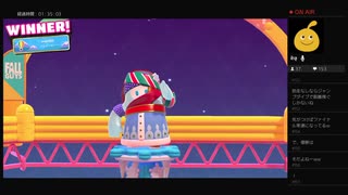 【FALL GUYS】パキパキアイス（めるなま録画）