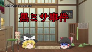 【ゆっくり怪人物列伝12】黒ミサ事件