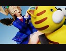 【ＭＭＤ】児童公園で美少女グラビア撮影！その３　トラのばね遊具で思い切り遊ぼう　南ことり　歌愛ユキ【Ray-MMD1.52　ぱんつ注意】